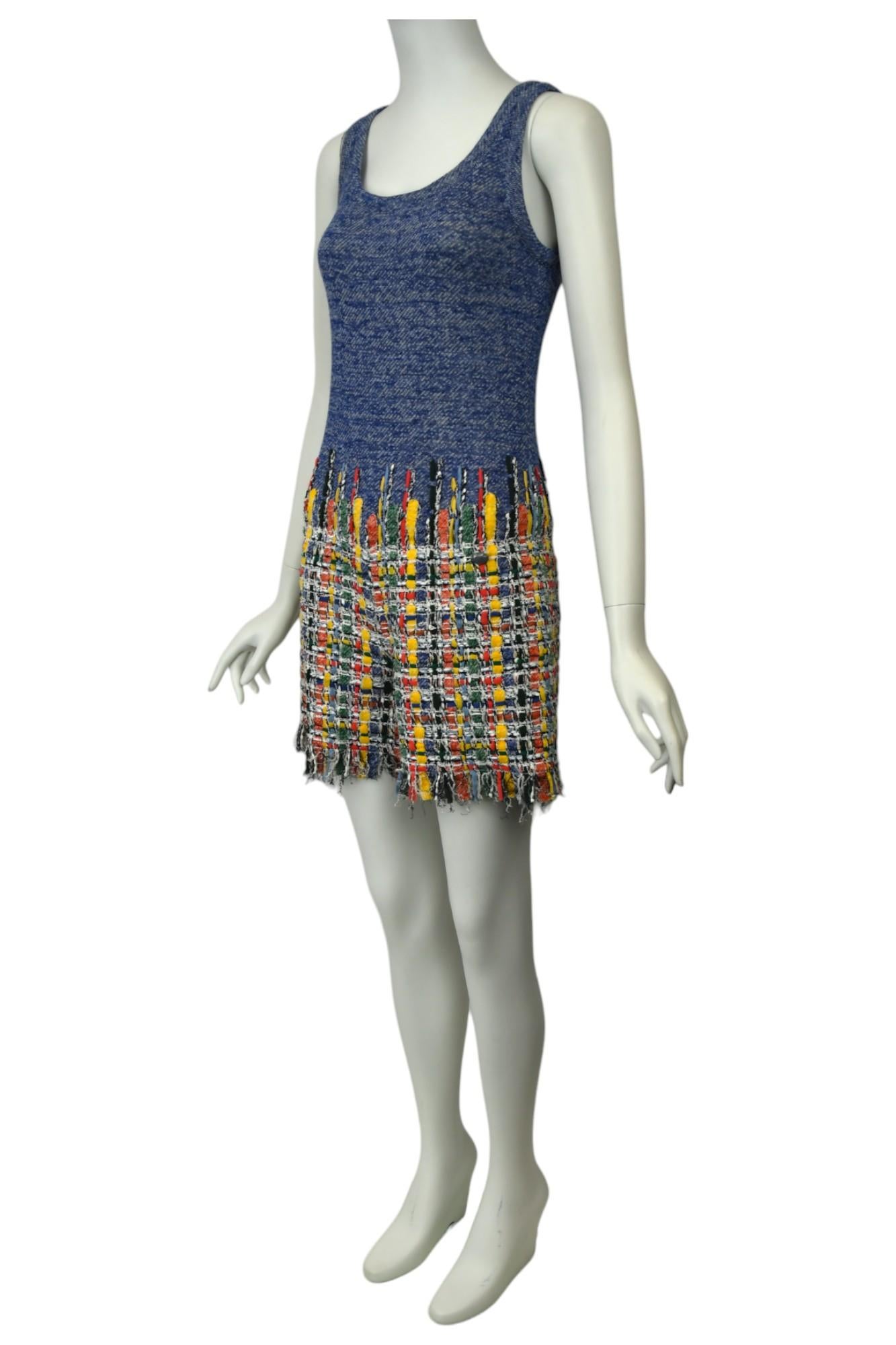 Chanel Multicolor Maison Lesage Fantasy Tweed Playsuit  Größe US 4 im Zustand „Hervorragend“ im Angebot in West Hartford, CT