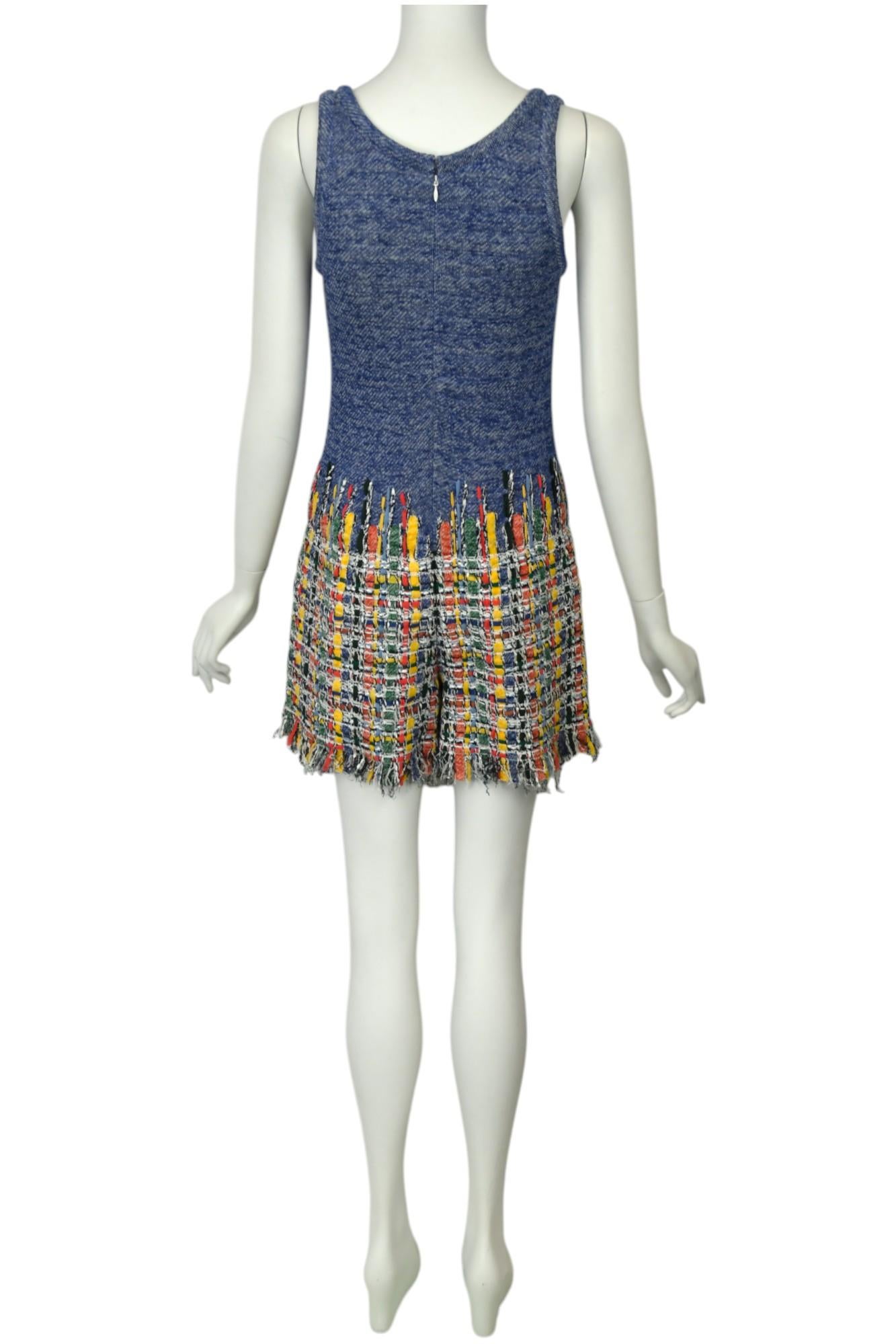 Chanel Multicolor Maison Lesage Fantasy Tweed Playsuit  Größe US 4 im Angebot 4