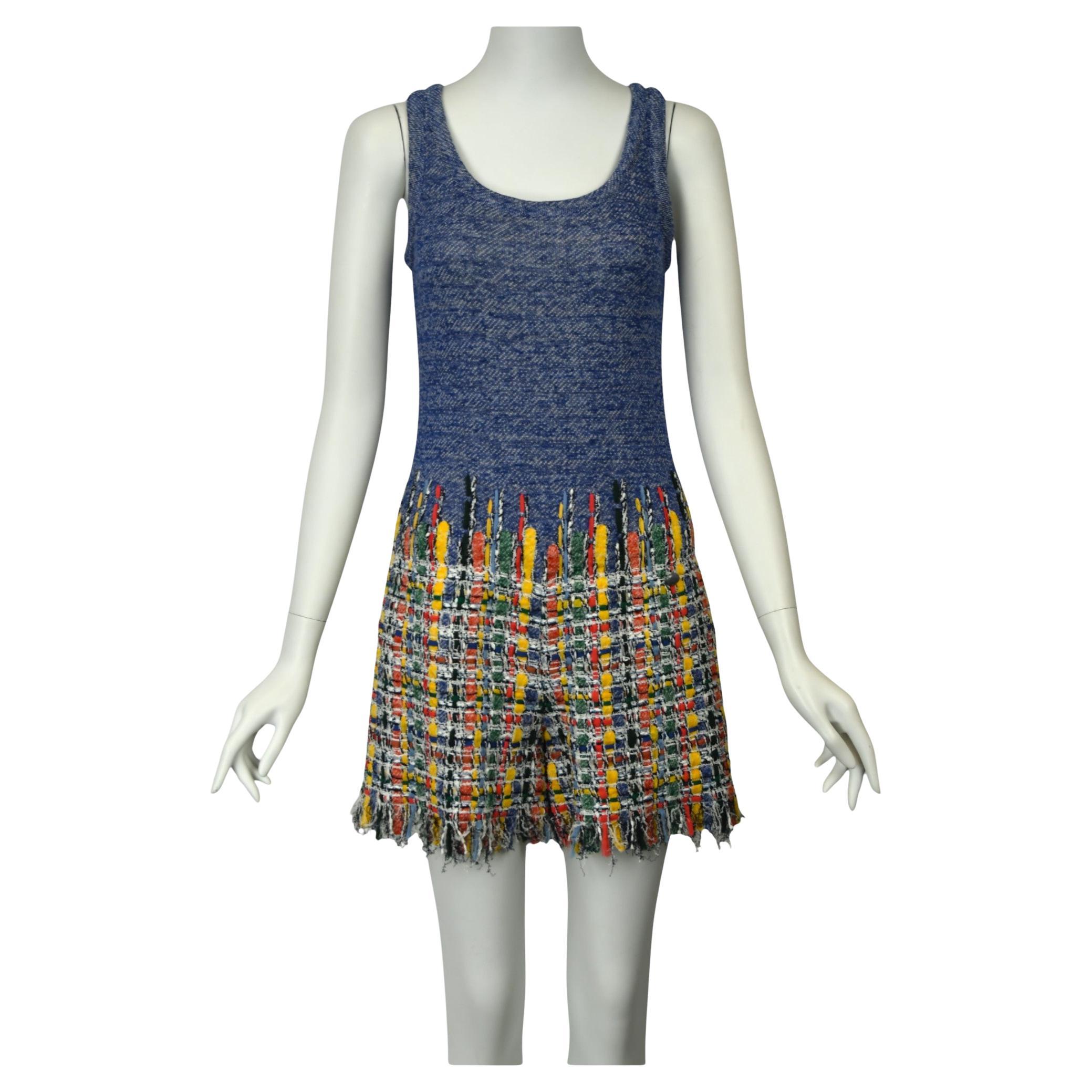 Chanel Multicolor Maison Lesage Fantasy Tweed Playsuit  Größe US 4 im Angebot
