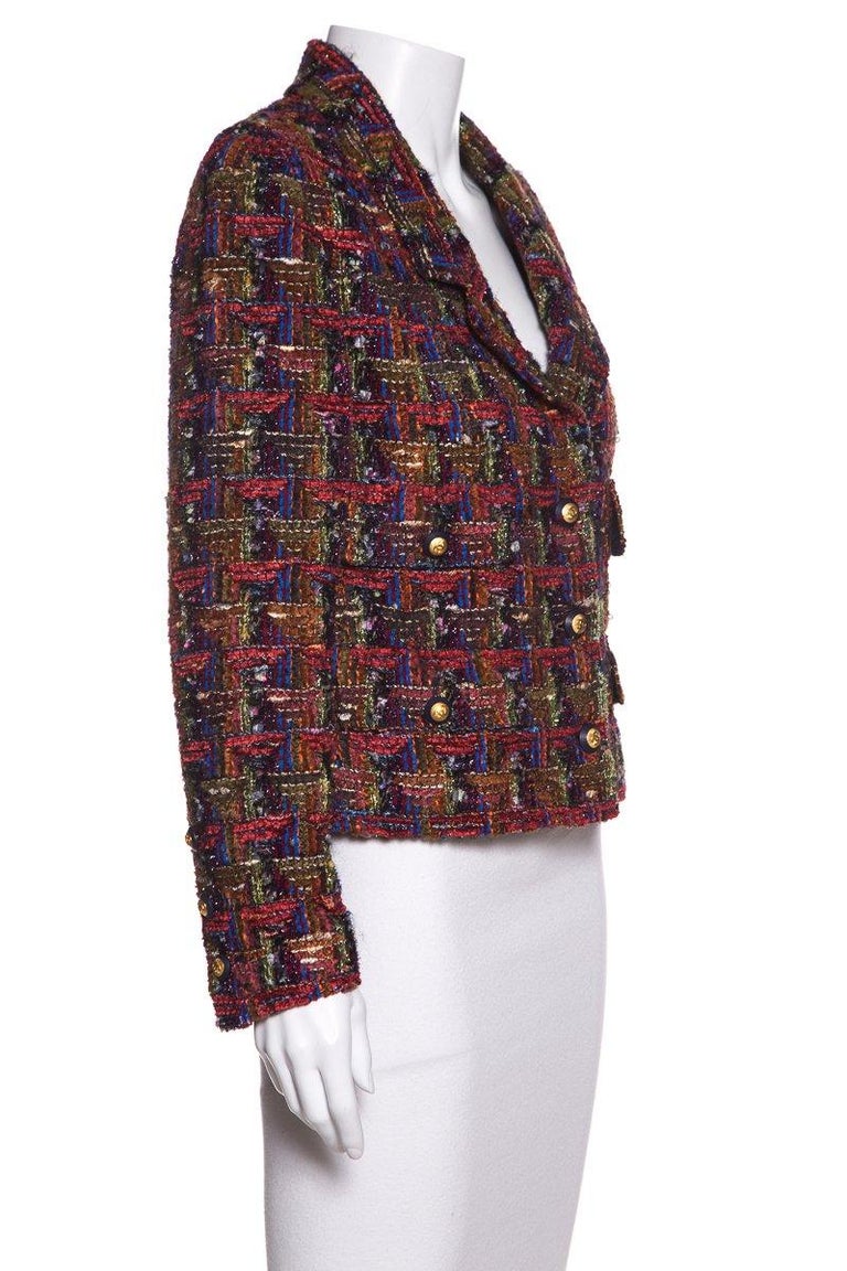 Gold/Black 17 Metallic Silk Tweed