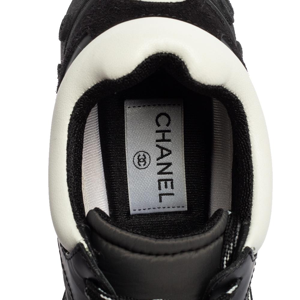 chanel kidskin sneakers