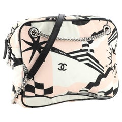 Chanel Multicolor Printed Canvas La Pausa Bay Small Camera Case Bag