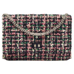 Chanel Multicolor Quilted Tweed Reissue WOC Bag
