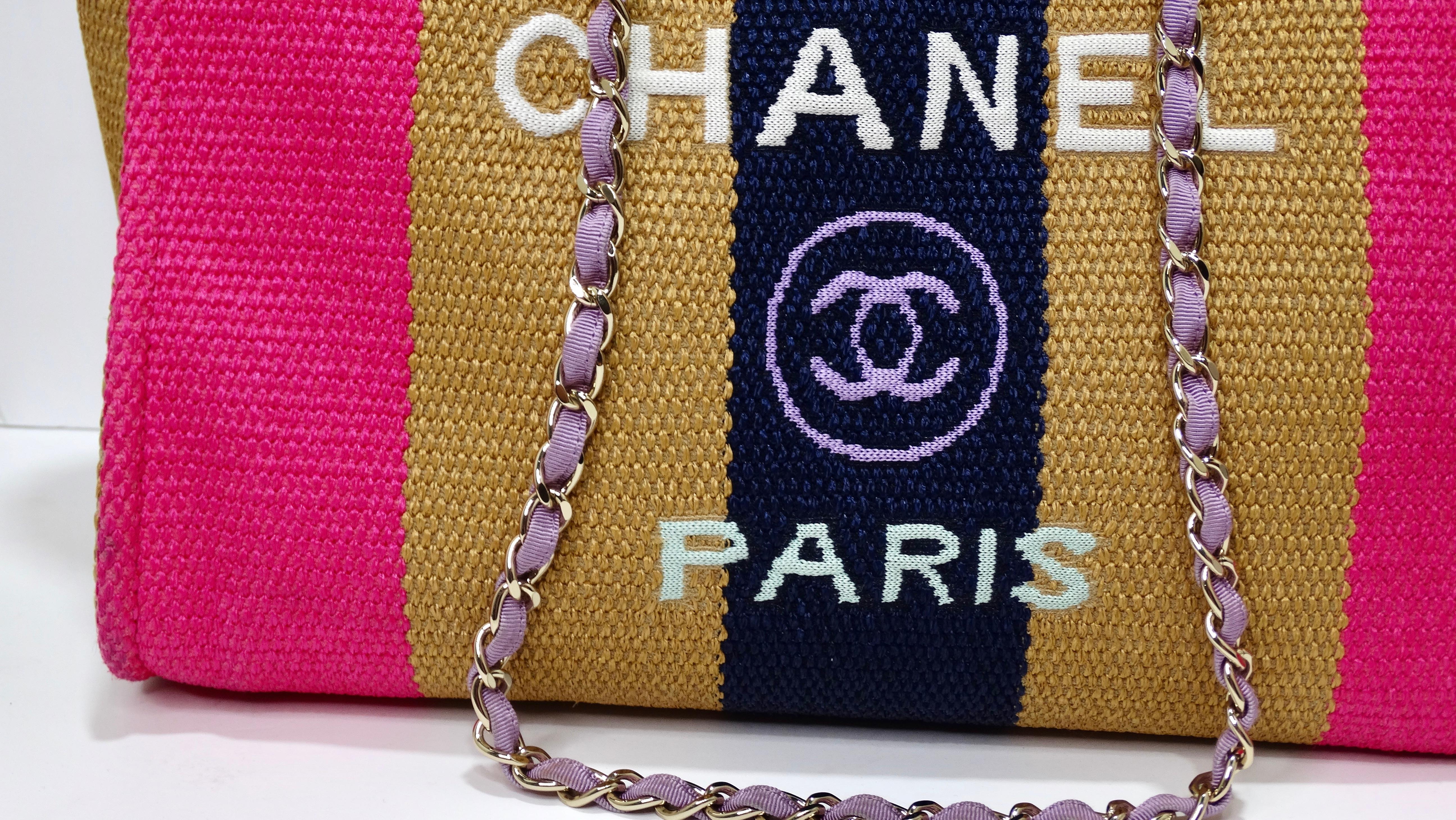 This is the most amazing and luxurious handbag from the House of Chanel featured during the 2020 cruise ready-to-wear collection! Don't miss out on the chance to have a piece of Chanel history with this contemporary gem. Everyone will be marveling