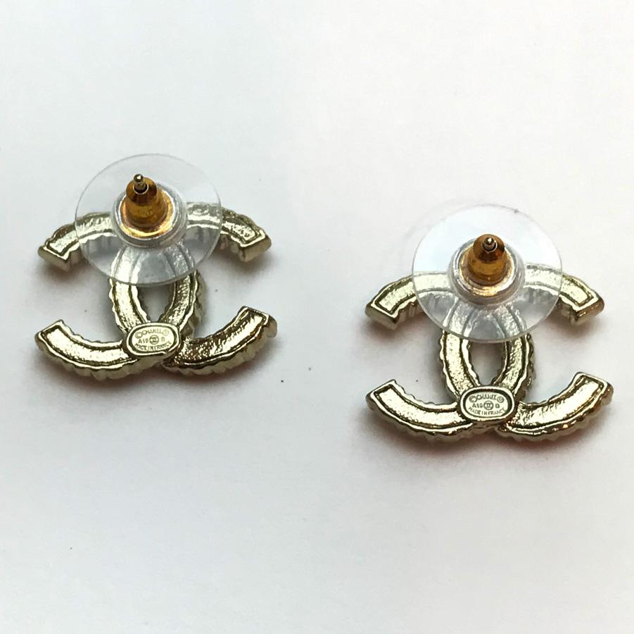 chanel rainbow earrings
