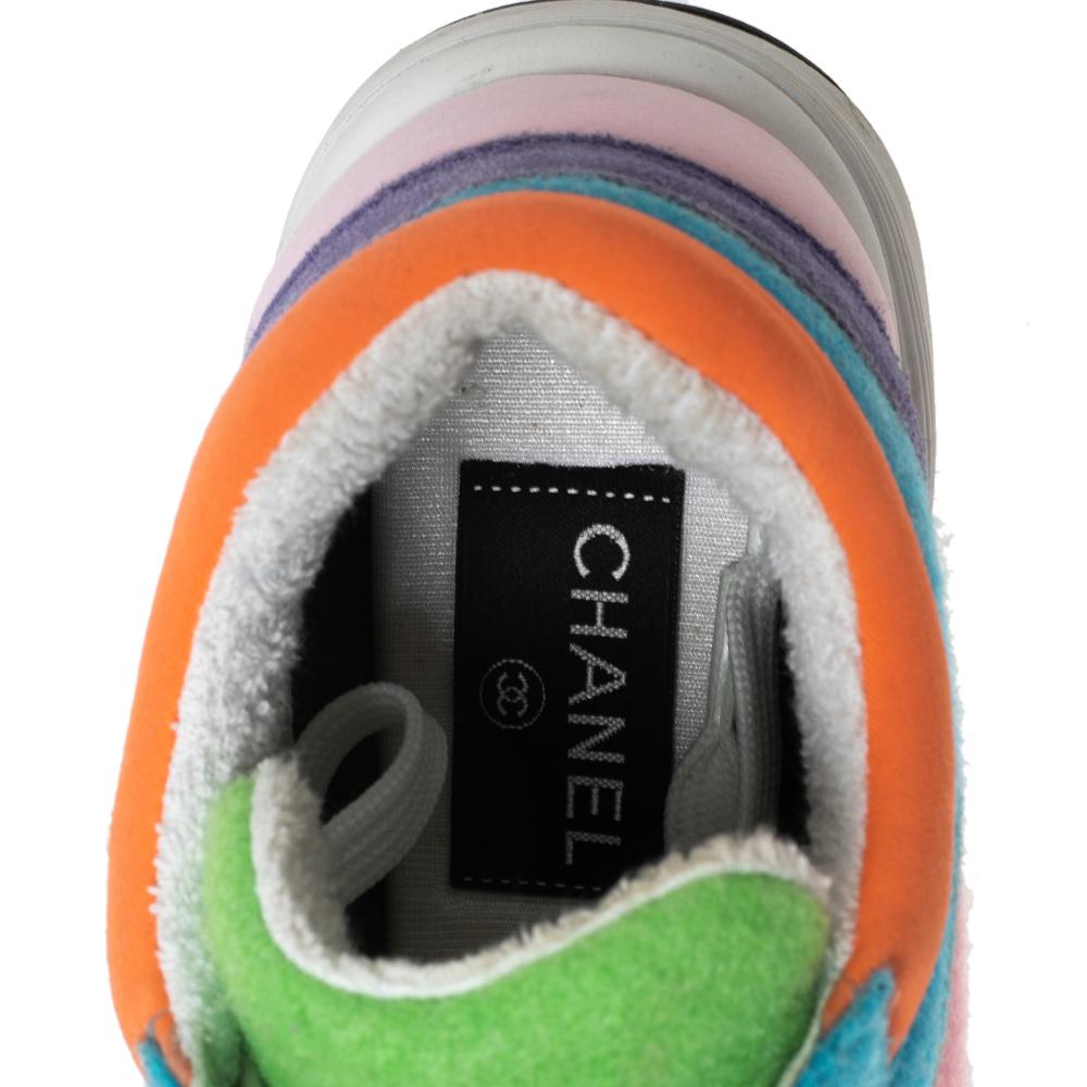 chanel multicolor sneakers