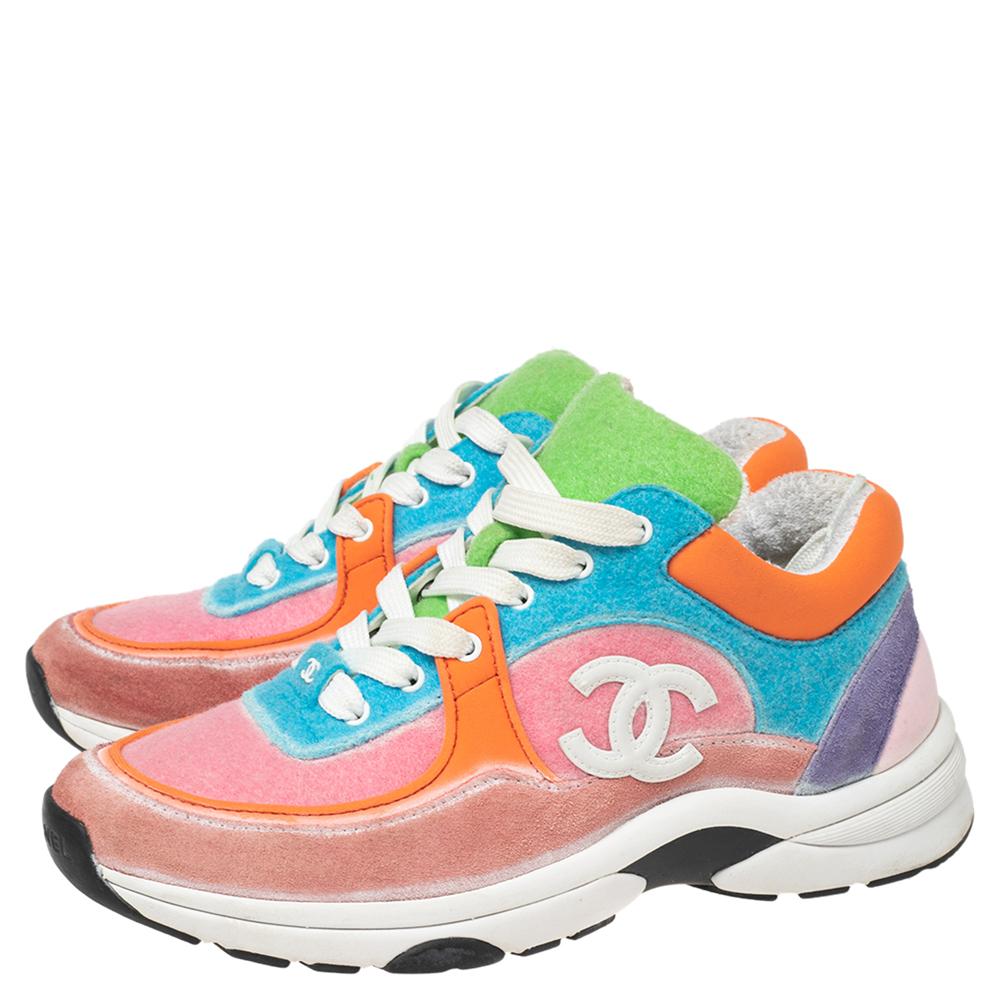Colorful chanel shoes store