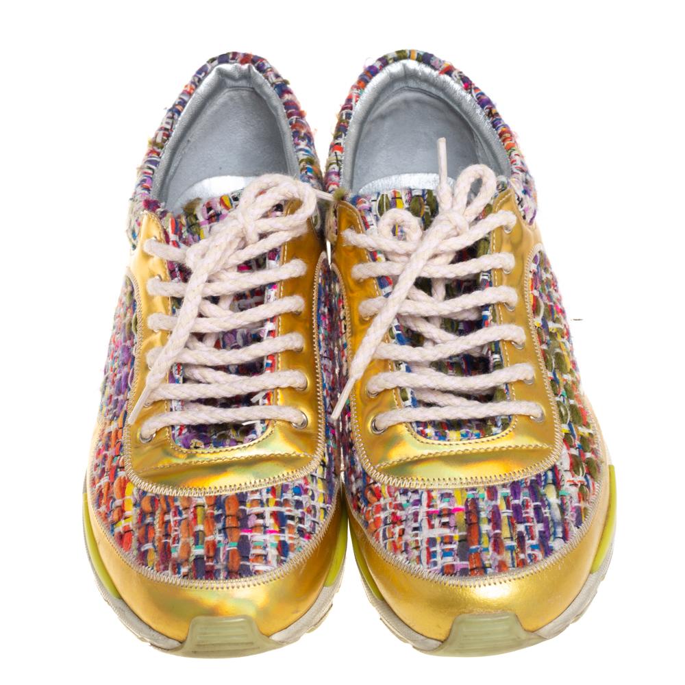 chanel multicolor shoes