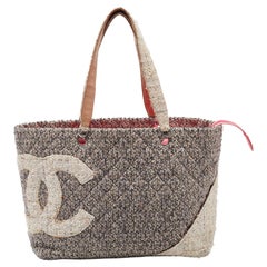 Chanel Multicolor Tweed Cambon Ligne Bag