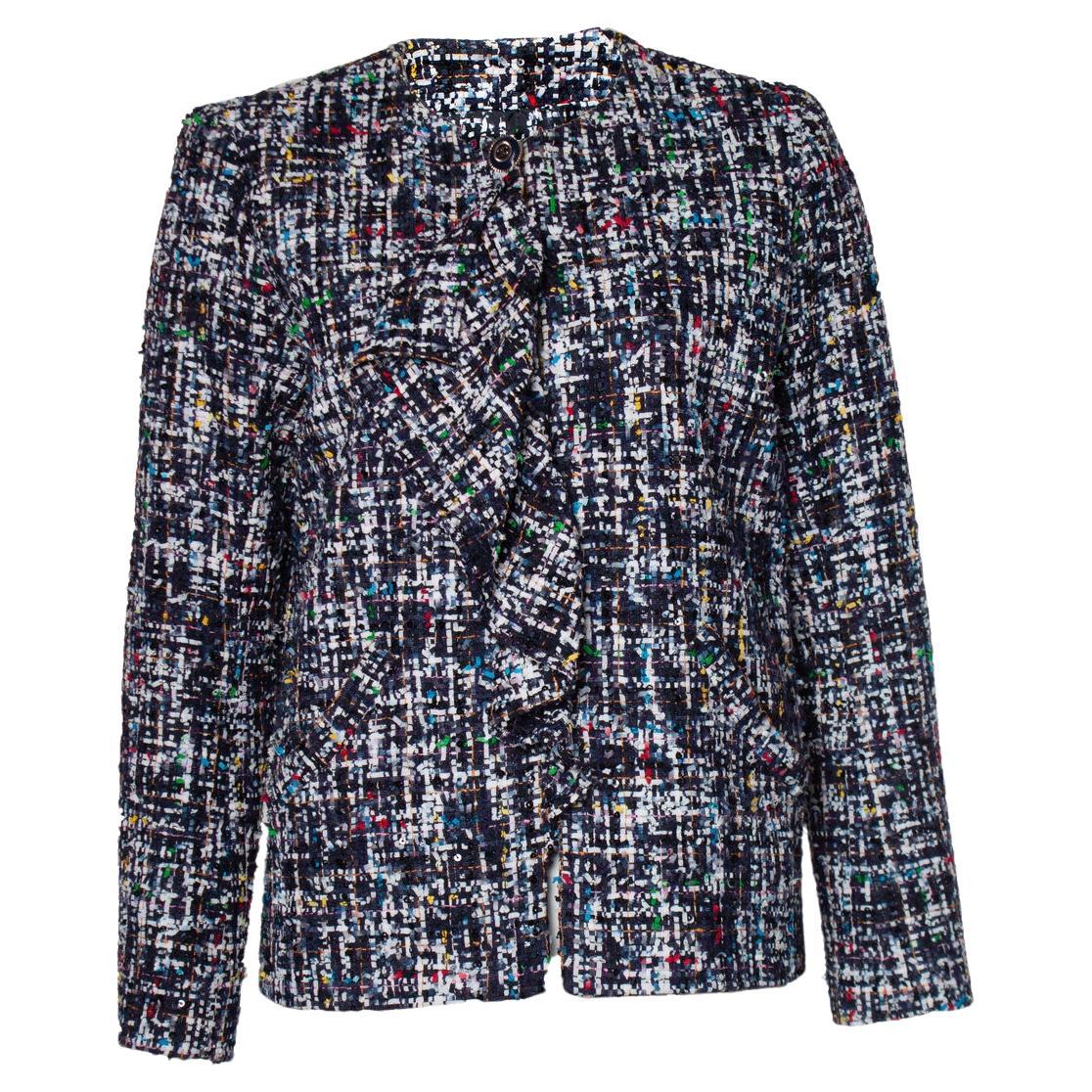 Chanel, multicolor tweed jacket For Sale