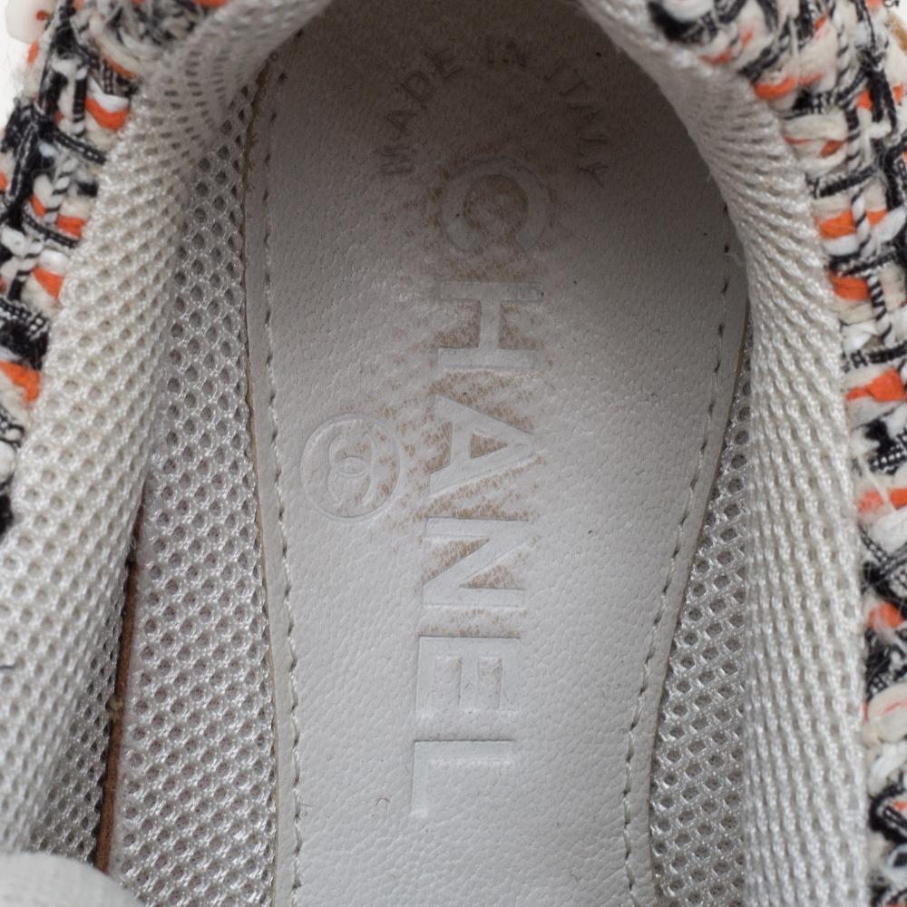 chanel tweed trainers