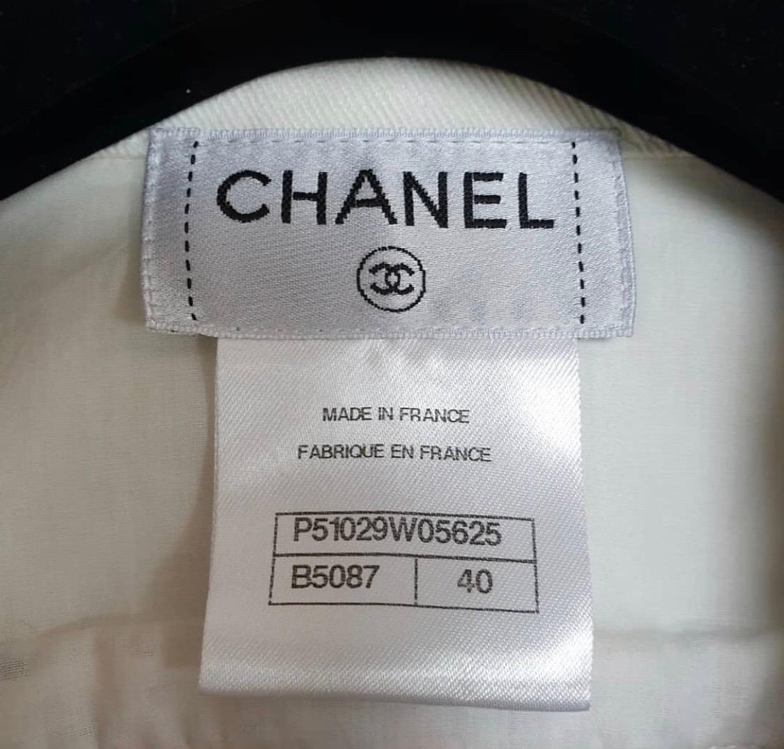 Chanel Multicolor Tweed Lesage 2015 Jacket Shirt  1