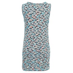 Chanel Multicolor Tweed Sleeveless Mini Dress S