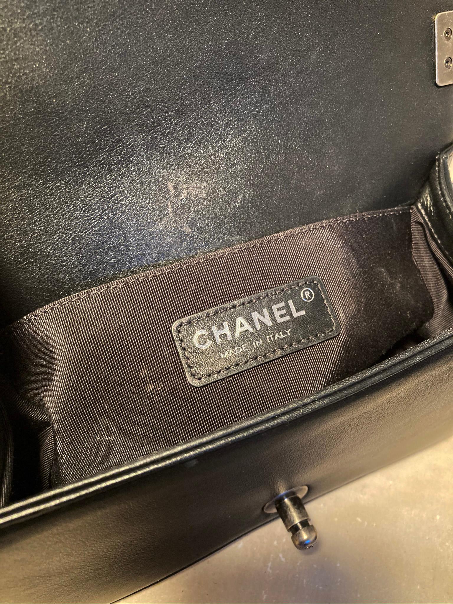 Chanel Multicolor Tweed Small Le Boy Bag 1
