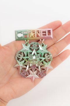 Chanel Multicolored Brooch, 2017