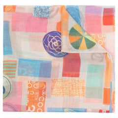 Chanel Multicolour Cashmere/Silk Scarf