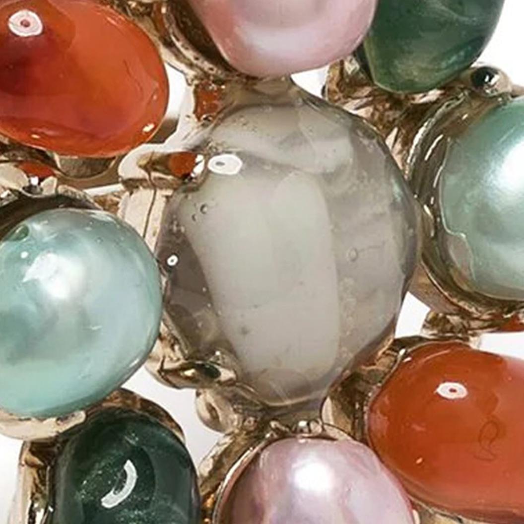 Women's Chanel Multicolour gemstone-embellished ring 