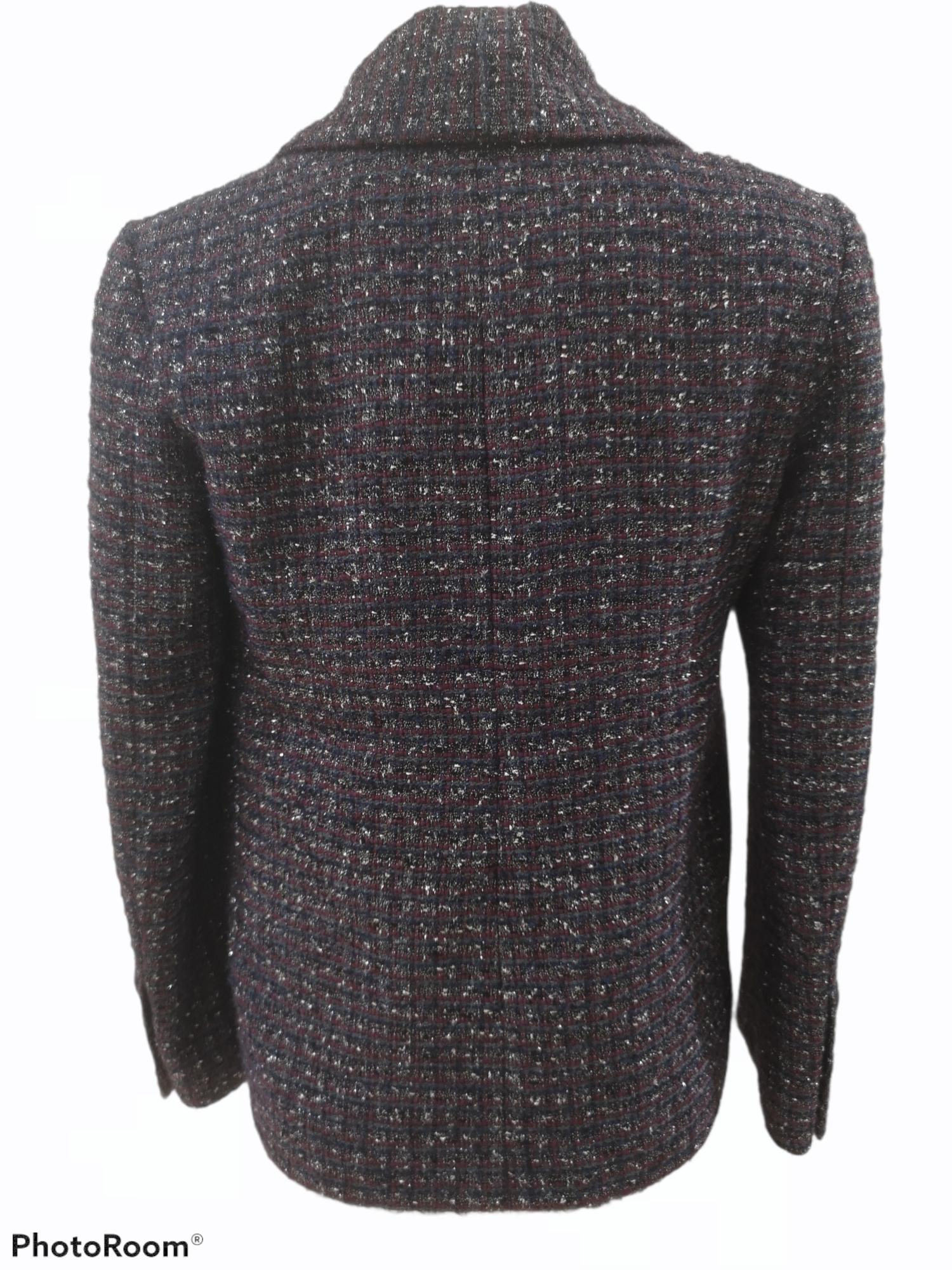Giacca in tweed multicolore Chanel In condizioni ottime a Capri, IT