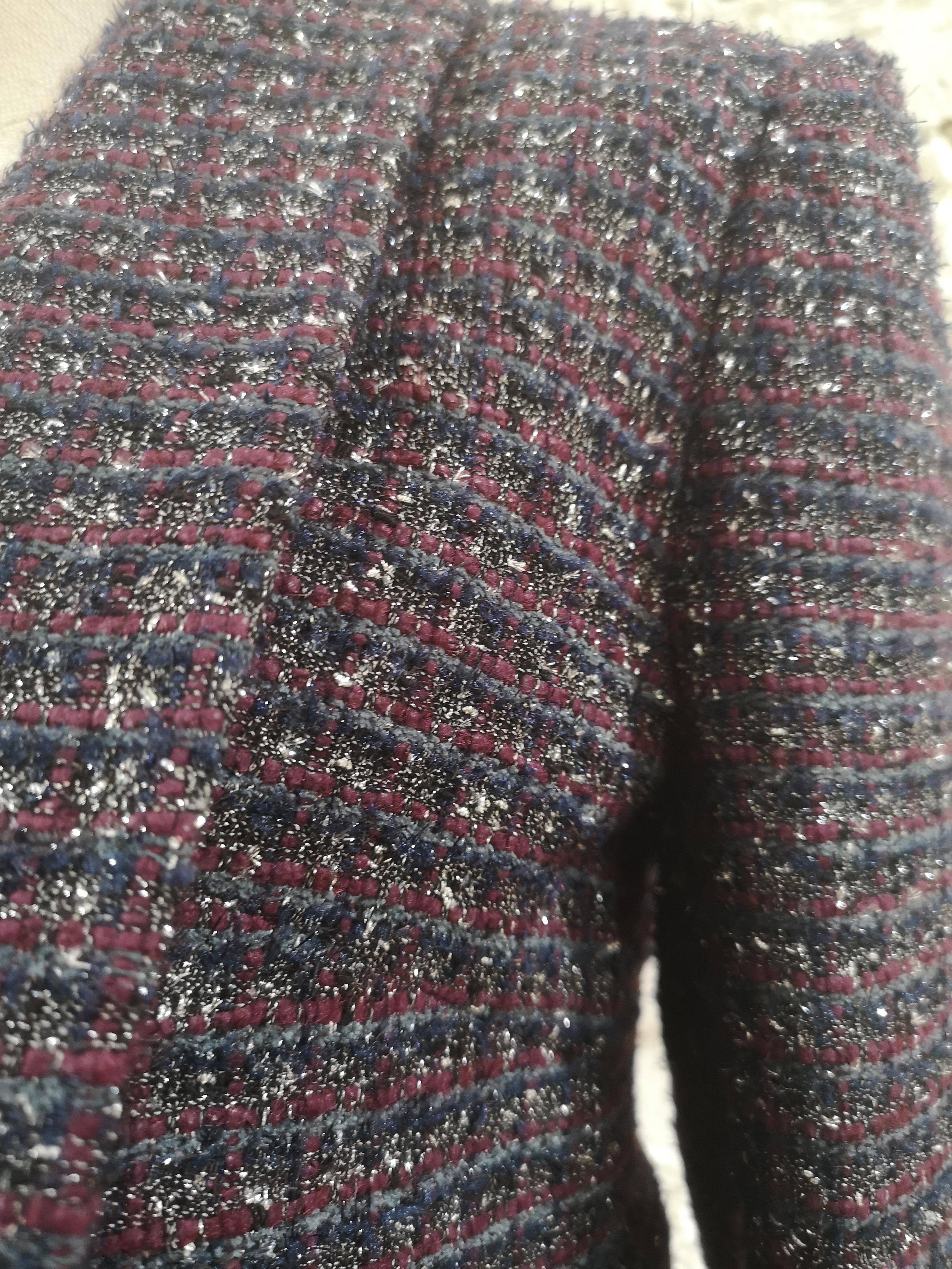 Giacca in tweed multicolore Chanel 1
