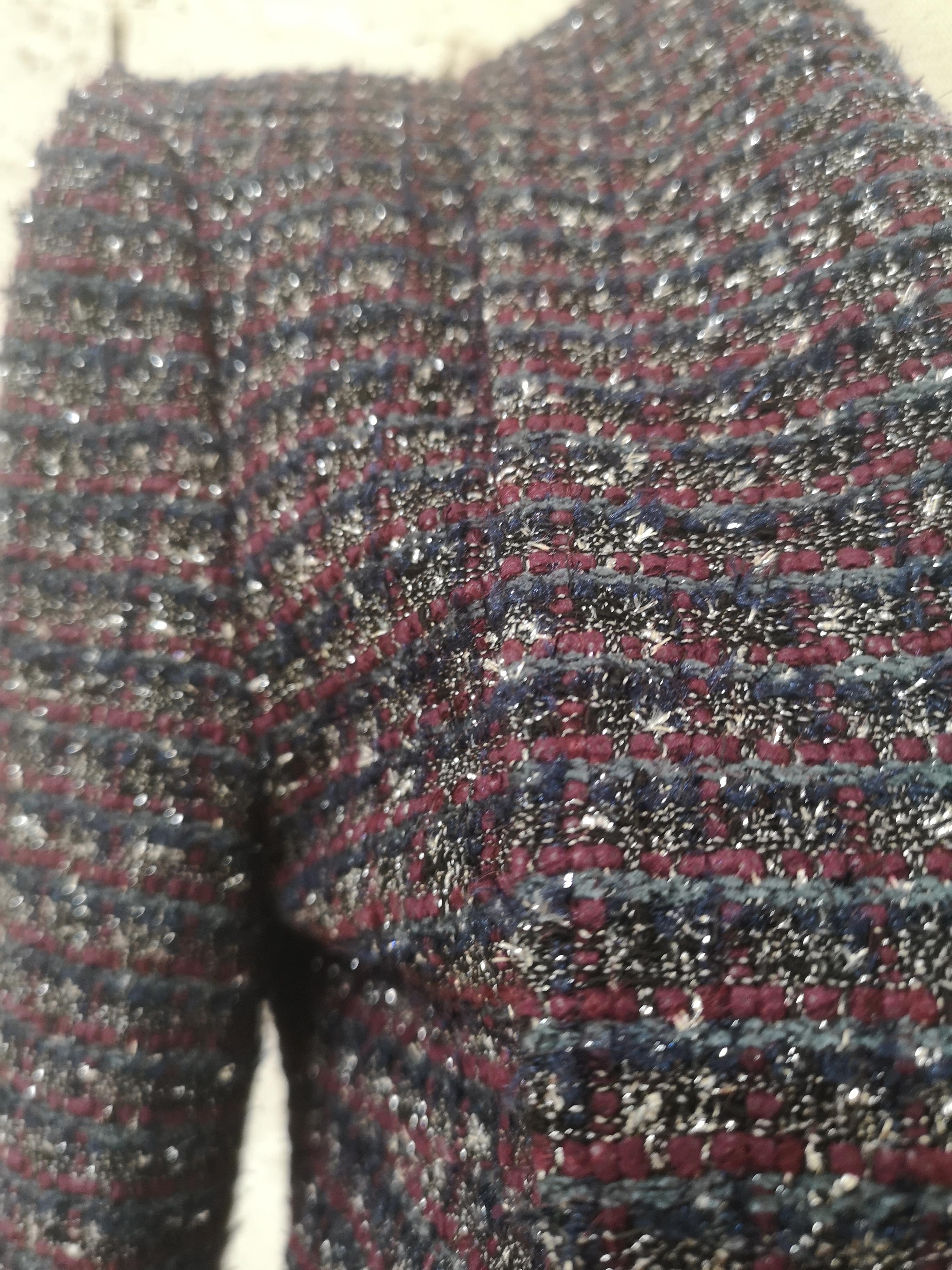 Chanel multicoloured tweed jacket 3