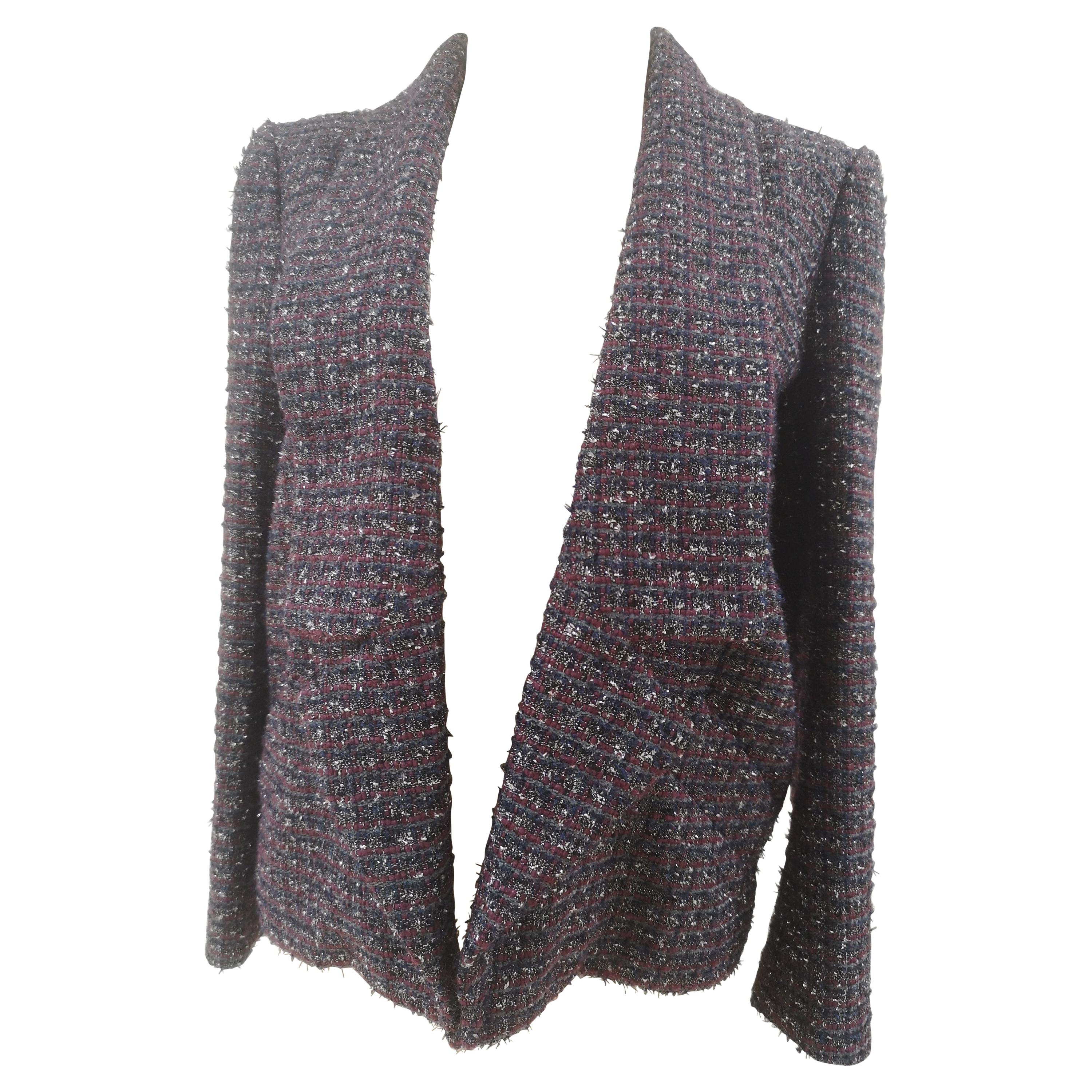 Chanel Robot Collection Tweed Jacket For Sale at 1stDibs