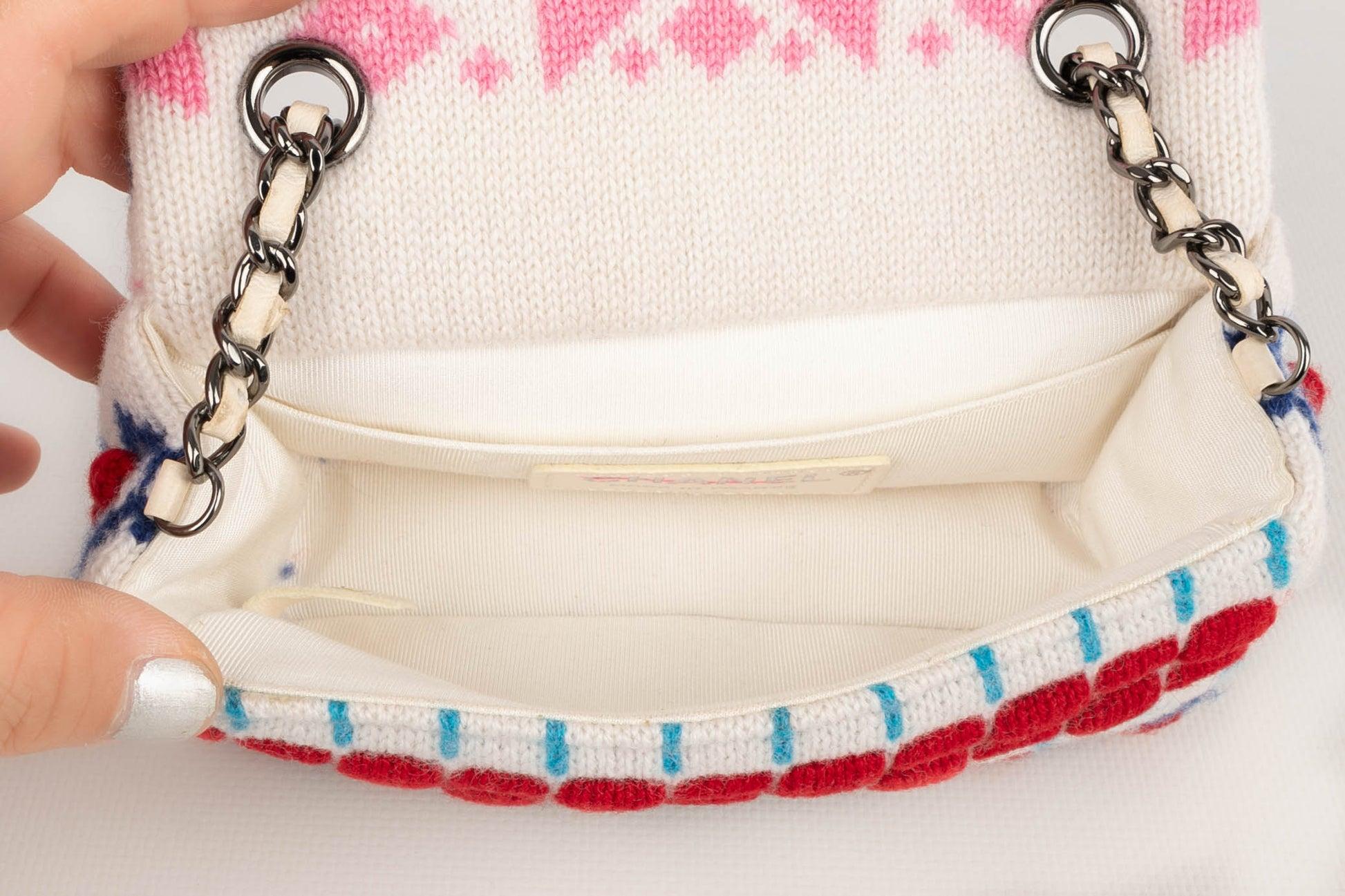 Chanel - Mini sac en laine multicolore « Paris-Salzburg » 2015 4