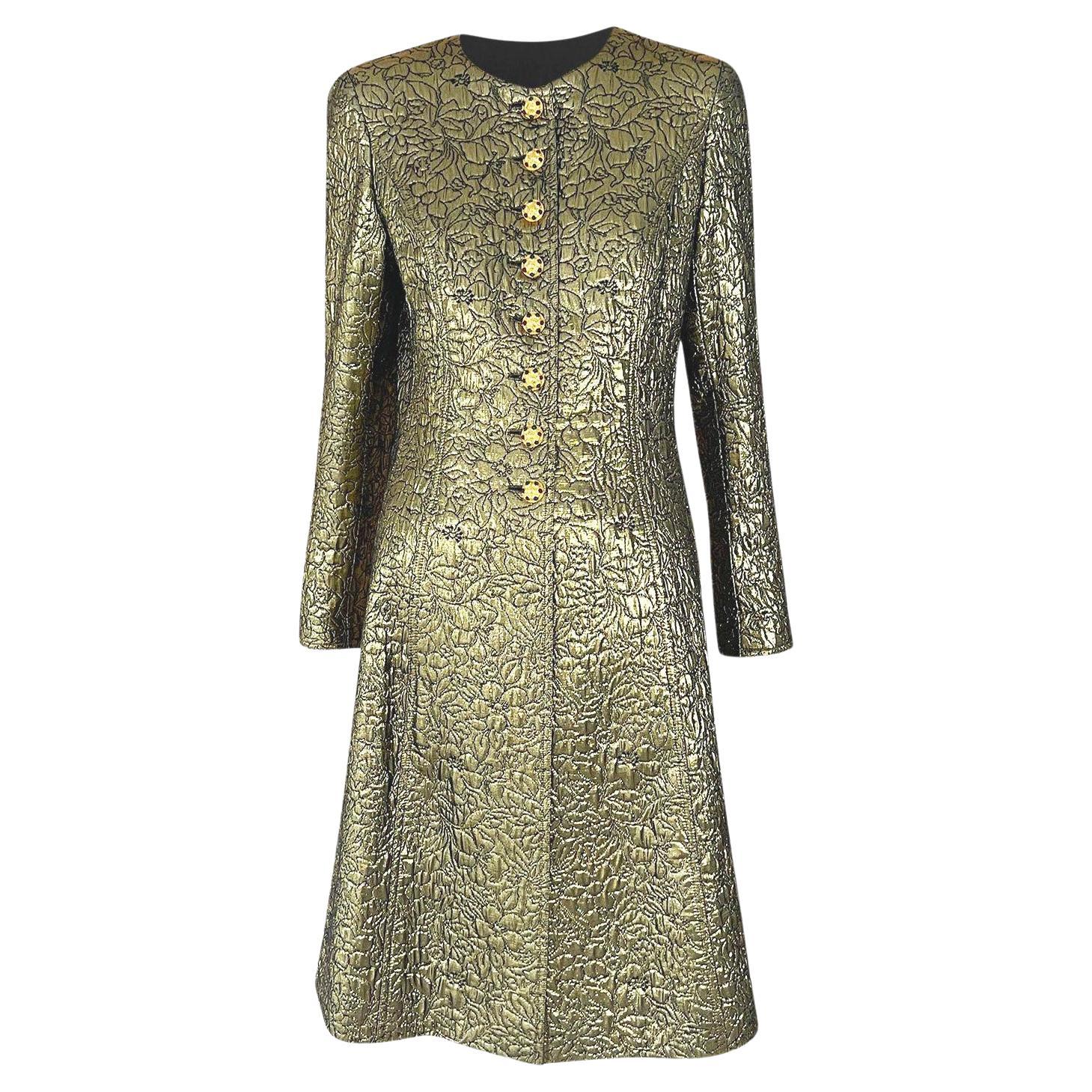 Chanel Museum Worth Jewel Buttons Brocade Jacket  For Sale