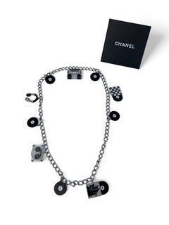 Chanel Music Motif Charm Chain Necklace S/S 2004