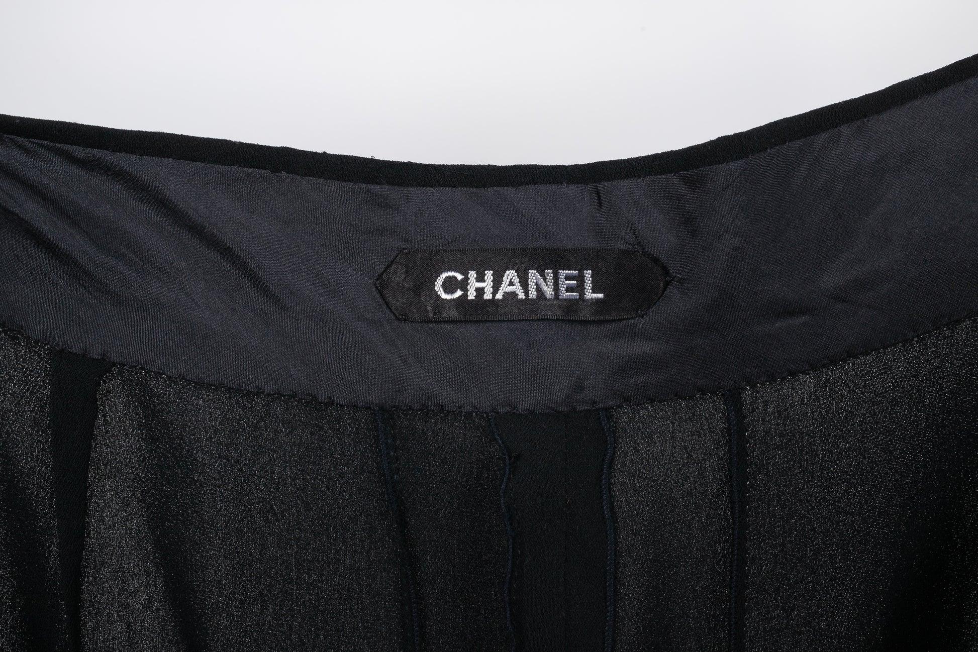Chanel Muslin Pants Haute Couture For Sale 2