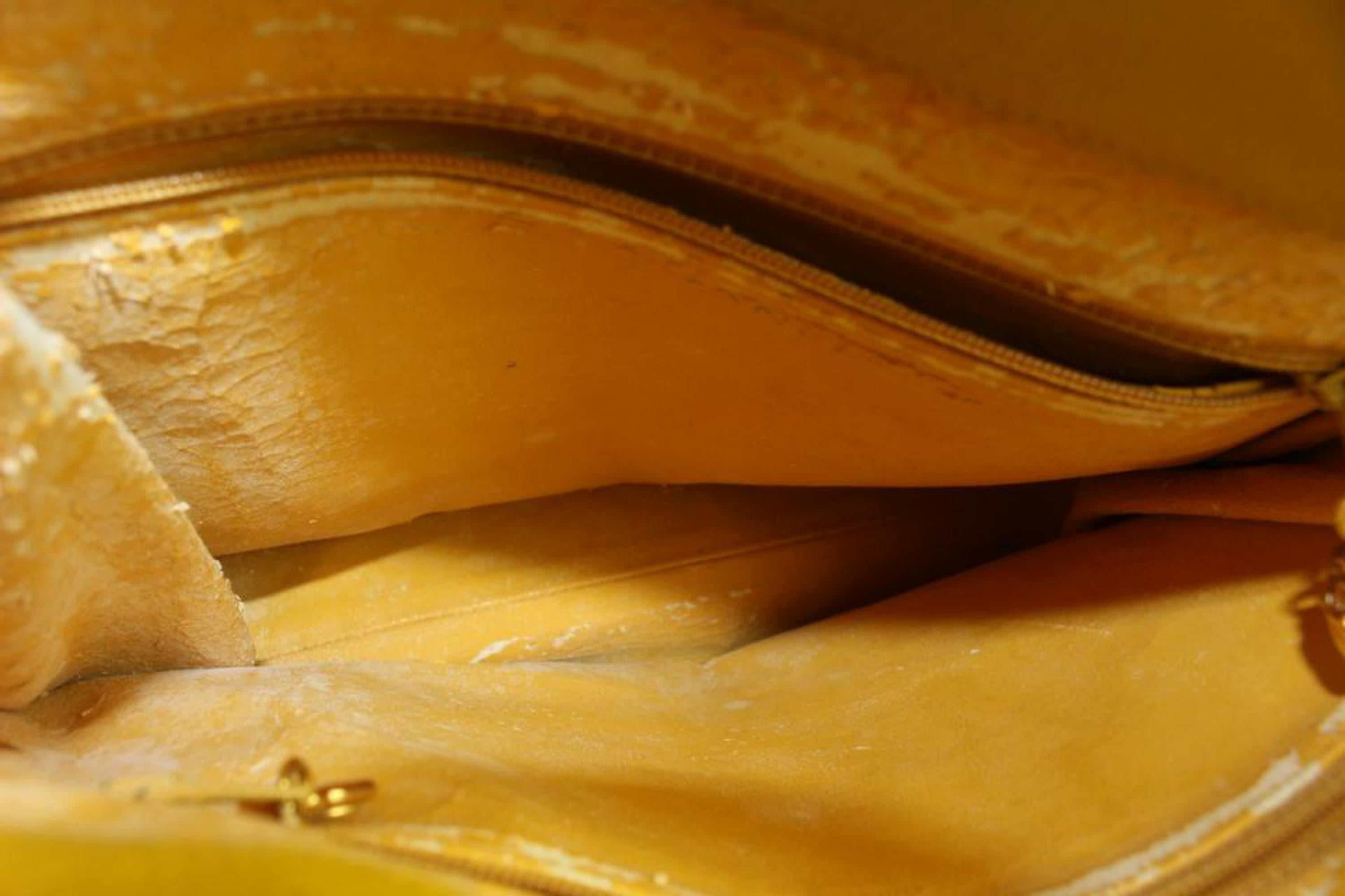 chanel yellow bag