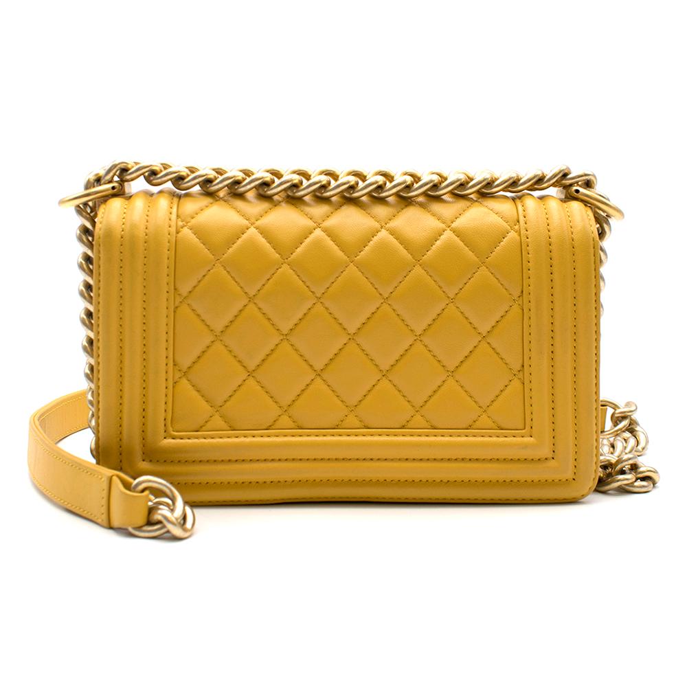 chanel mustard bag