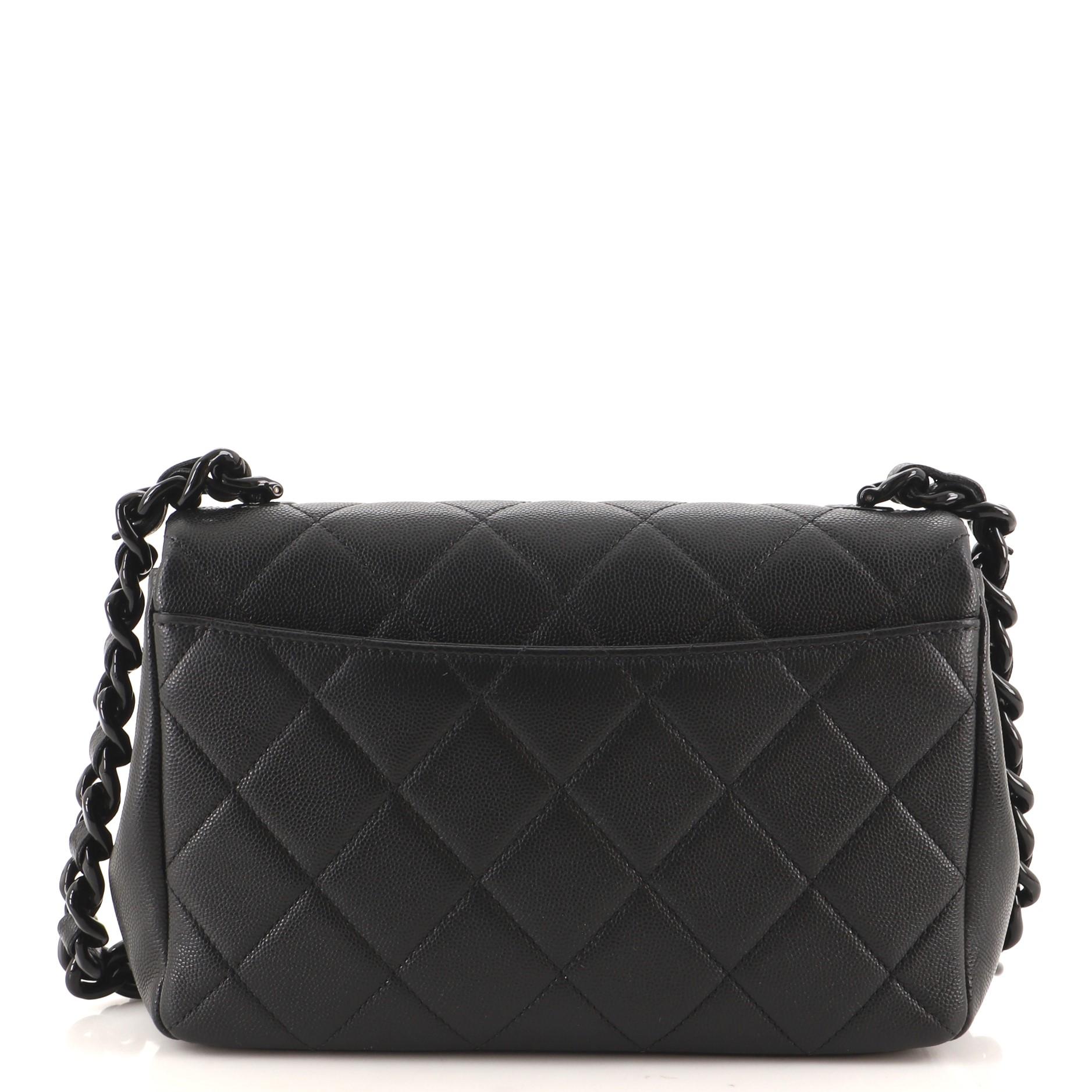 Chanel My Everything Klappentasche Gesteppt Kaviar Medium im Zustand „Gut“ in NY, NY