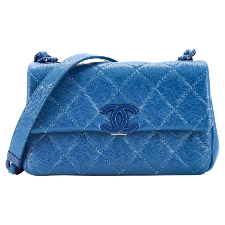 Chanel My Everything Flap Bag Quilted Caviar Small For Sale at 1stDibs