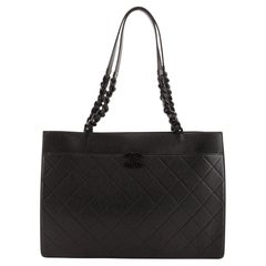 Chanel My Everything Tote Quilted Caviar Large