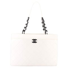 Chanel My Everything Tote Quilted Caviar Large