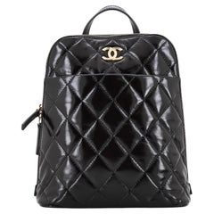 Chanel My Pocket Backpack Quilted Shiny Calfskin