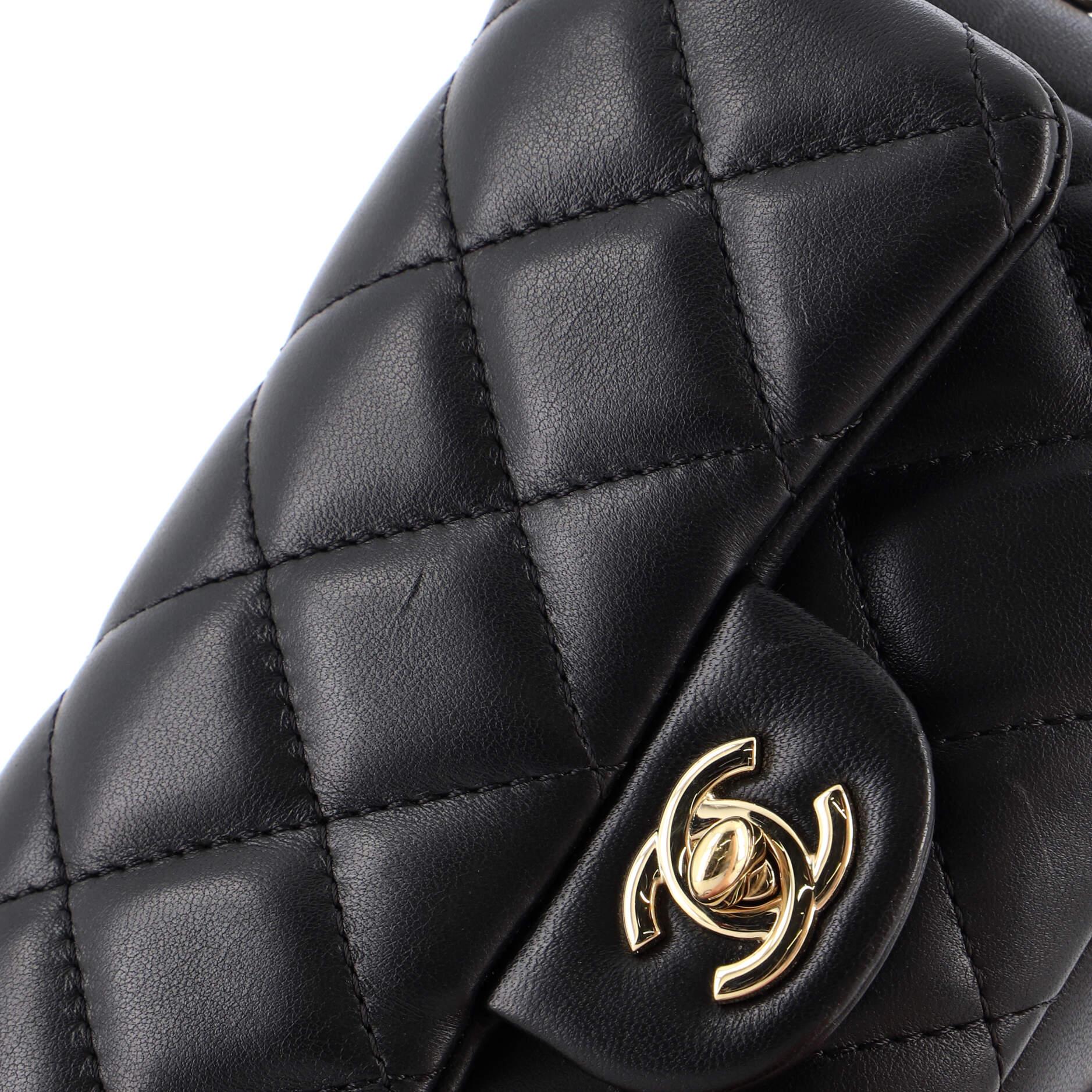 Chanel My Precious Pearls Chain Flap Bag Quilted Lambskin Small 3