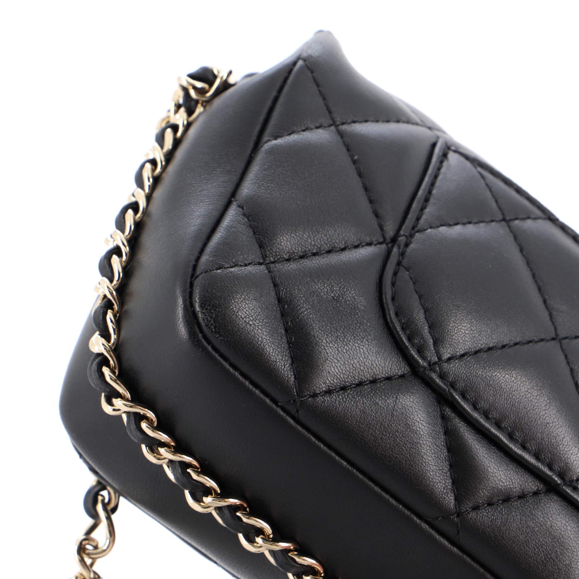 Chanel My Precious Pearls Chain Flap Bag Quilted Lambskin Small 4