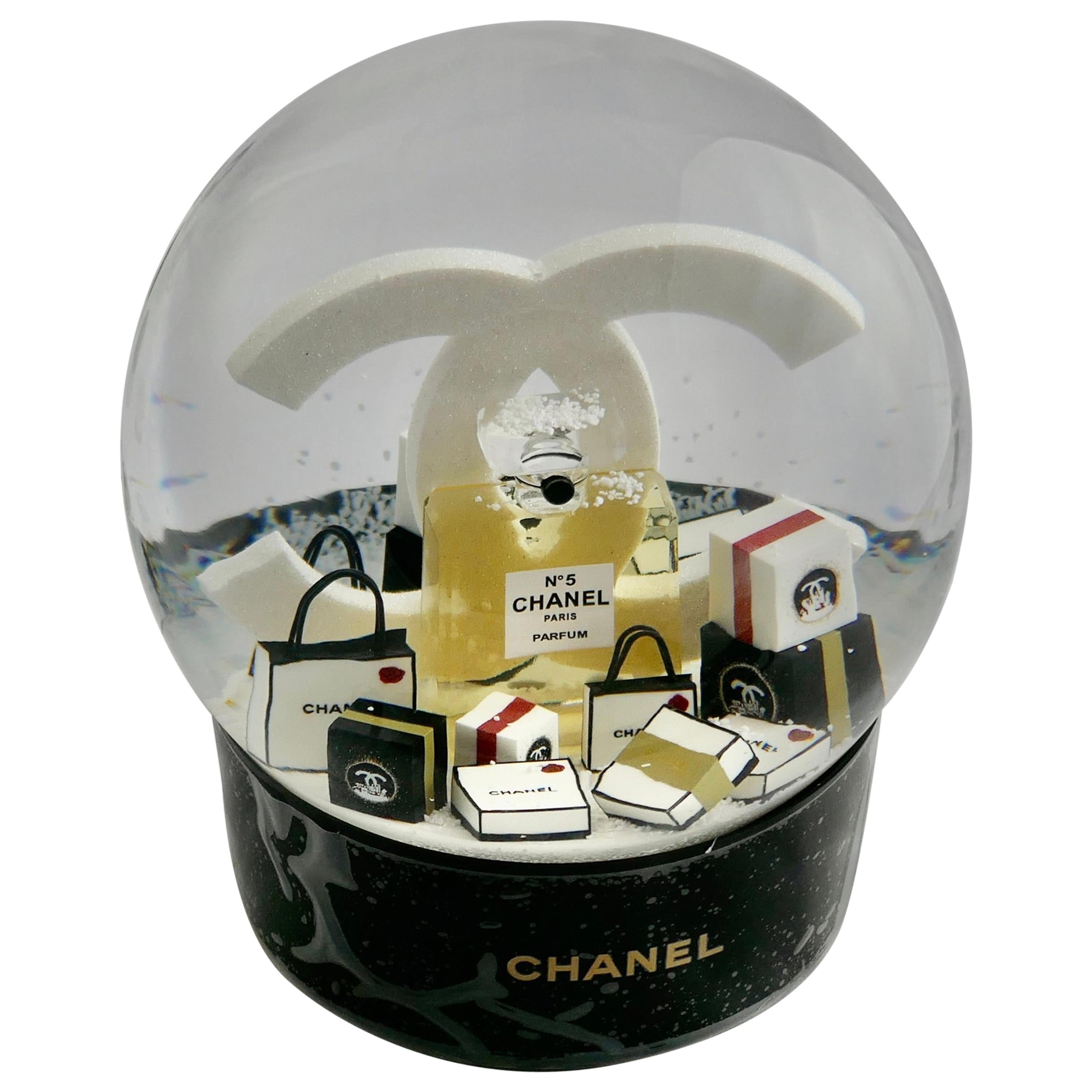 chanel snow globe