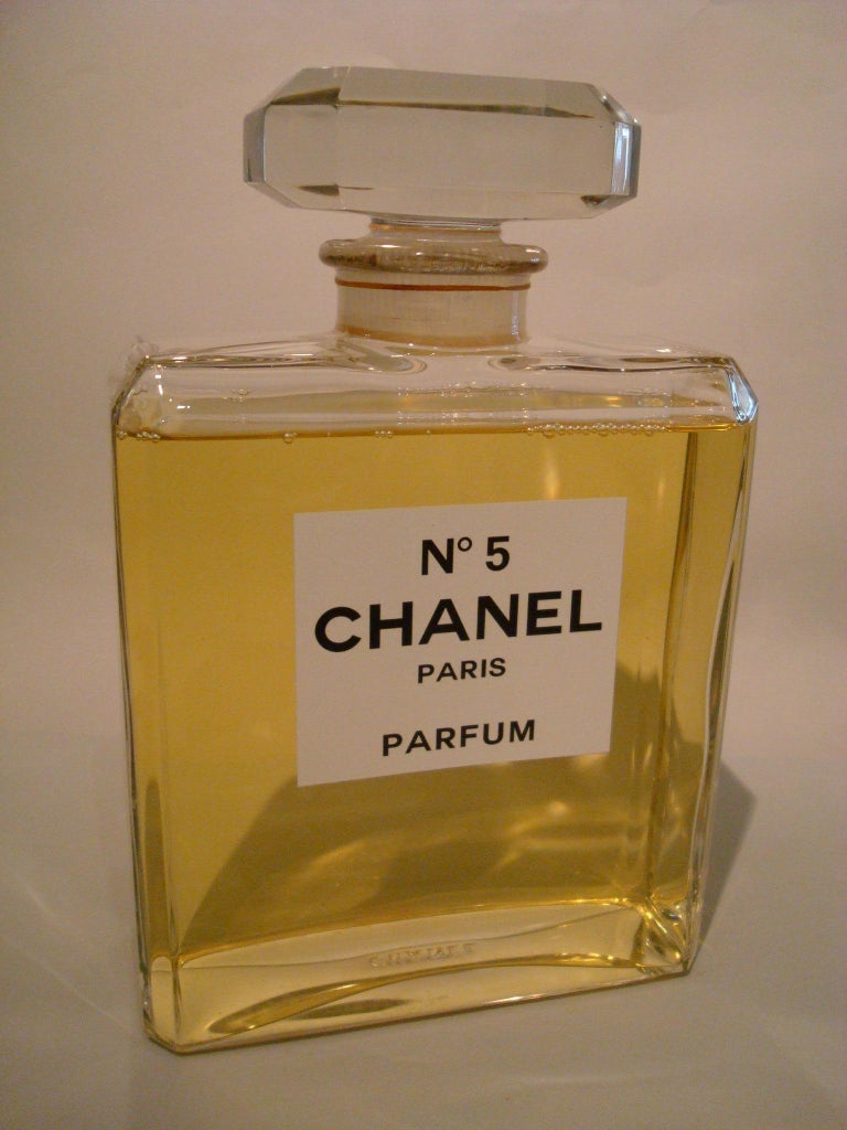 Chanel N5 Huge Store Display Perfume Bottle Advertising, France