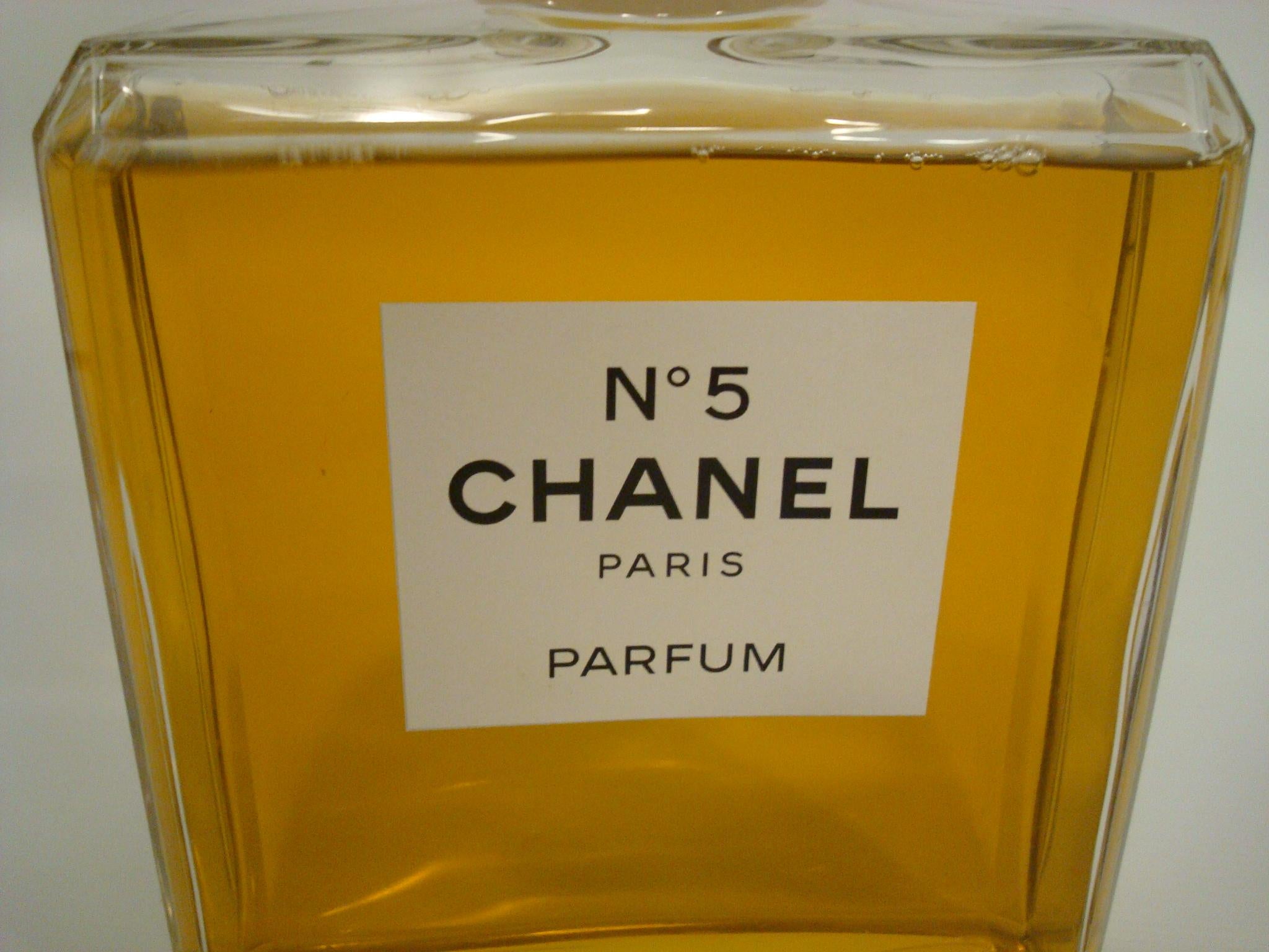 Chanel N5 Huge Store Display Perfume Bottle Advertising, France, 20th Century 3