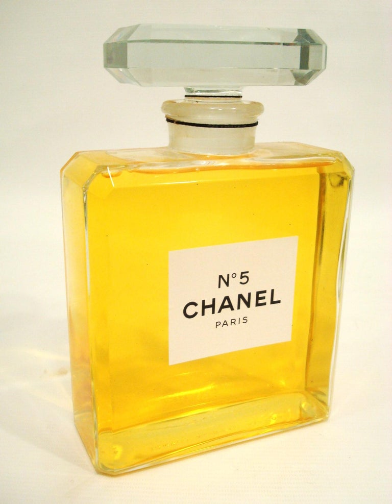 Chanel N5 Huge Store Display Perfume Bottle Advertising, France