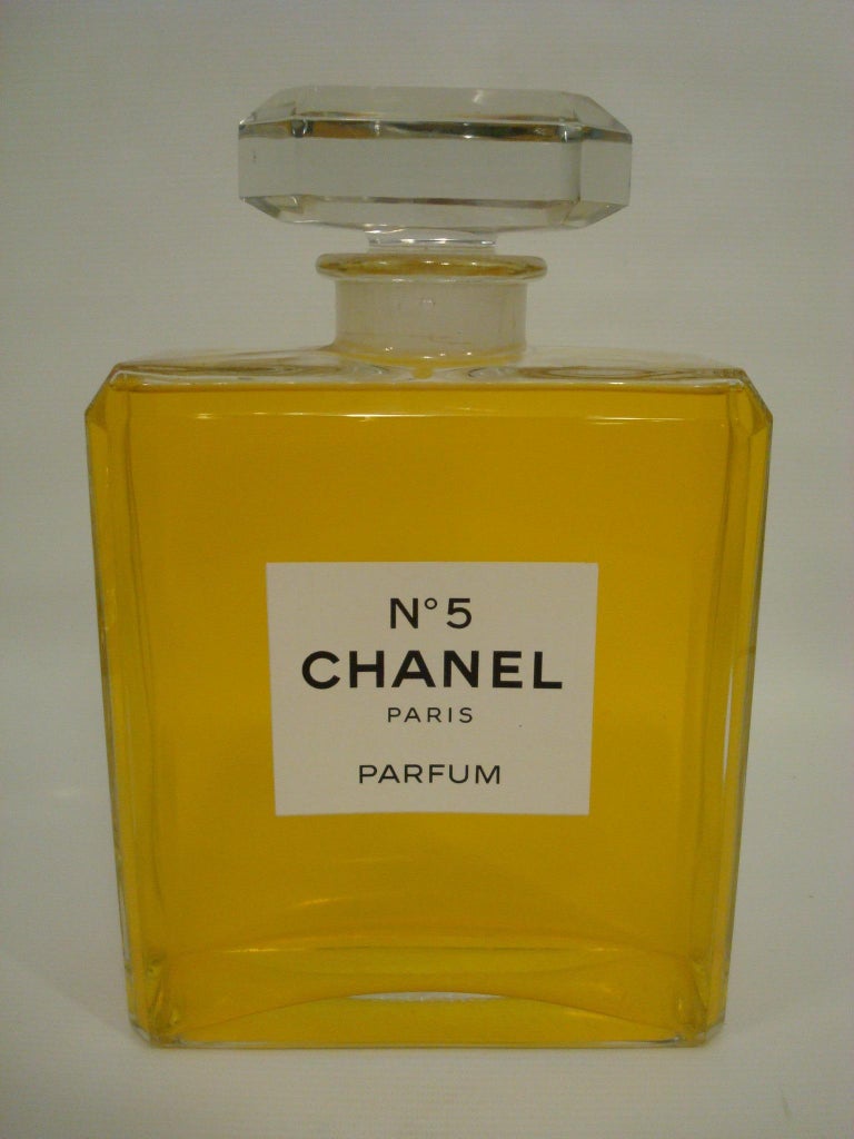 Chanel N5 Huge Store Display Perfume Bottle Advertising, France