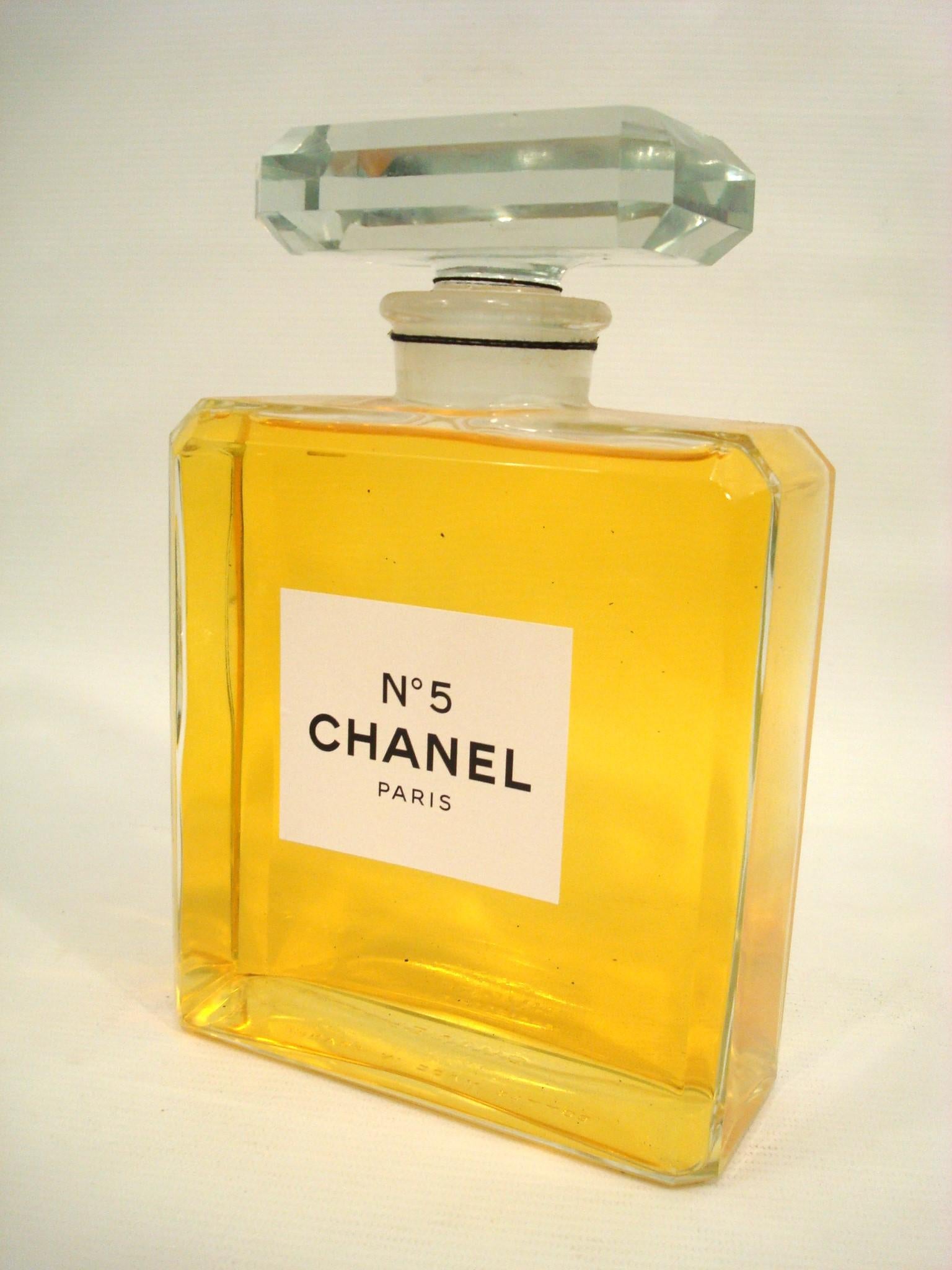 French Chanel N5 Huge Store Display Perfume Bottle Advertising, France, 20th Century For Sale