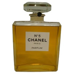 Chanel N5 Huge Store Display Perfume Bottle Advertising, France, 20th Century