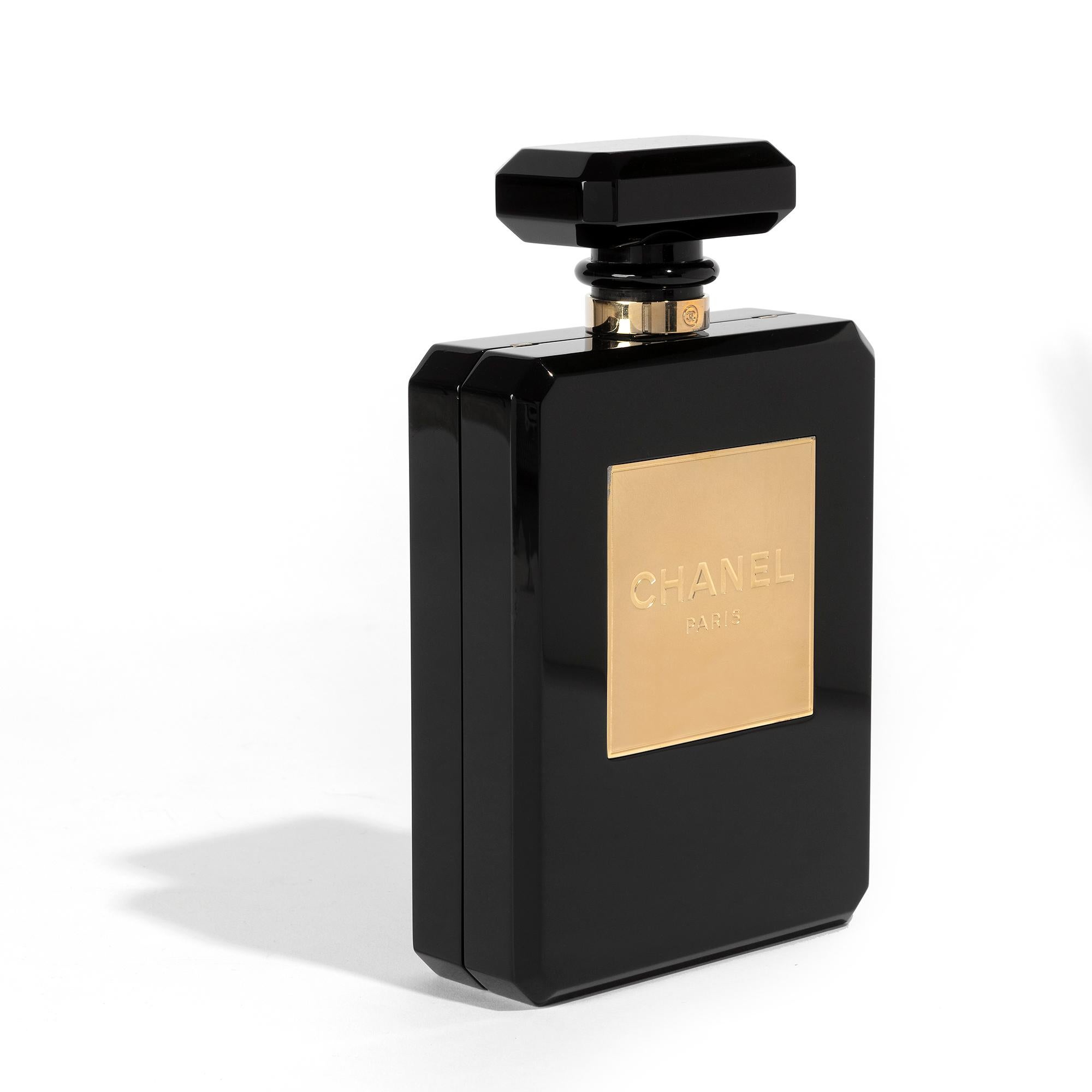 Women's or Men's Chanel N5 Perfume Bottle Minaudière 2013  For Sale