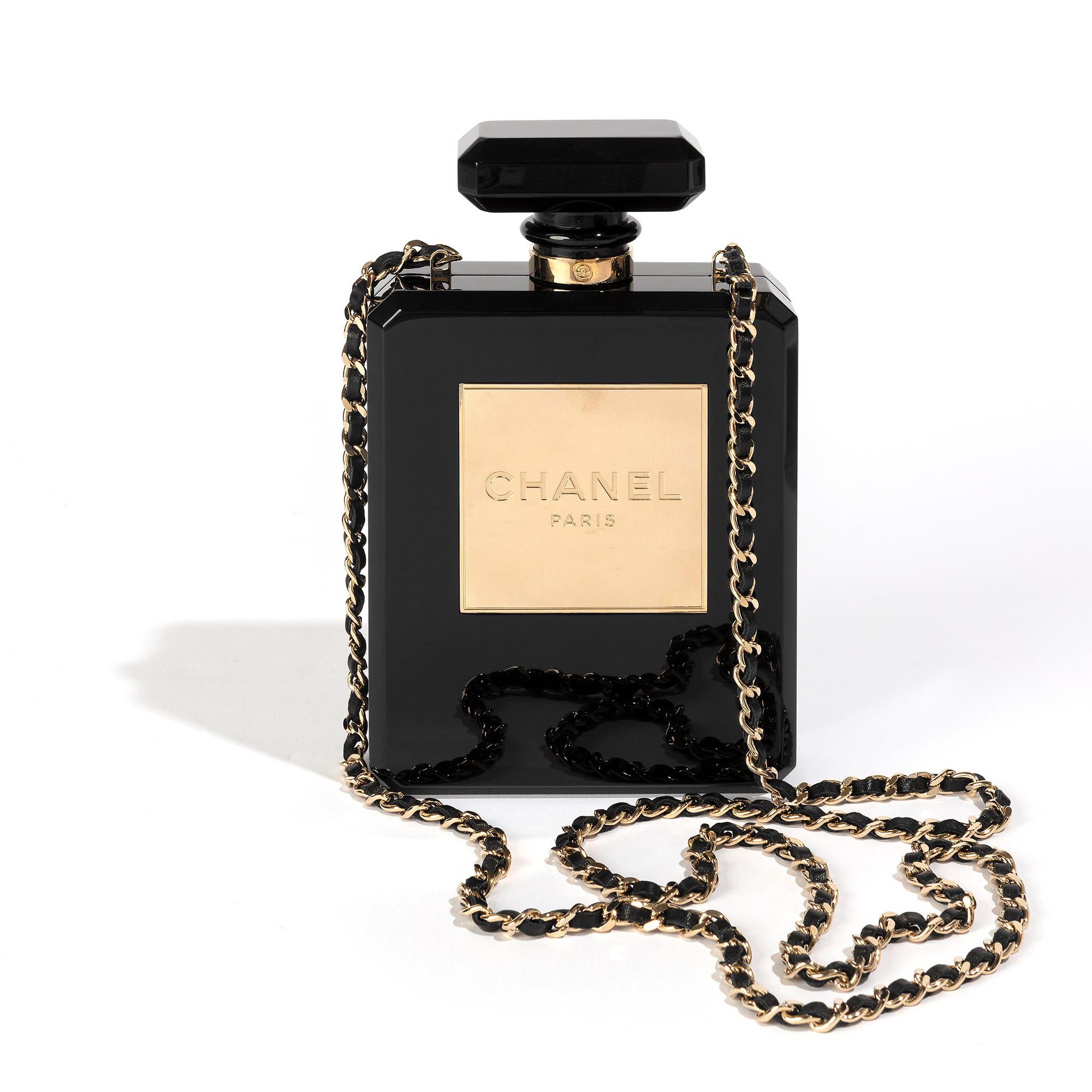 Chanel N5 Perfume Bottle Minaudière 2013  For Sale 1