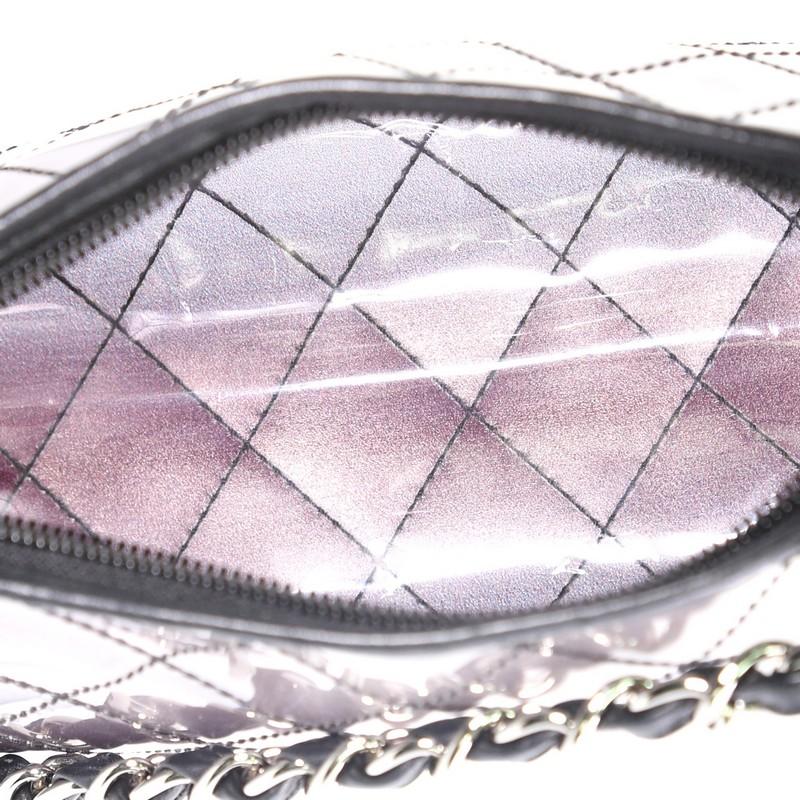 Women's or Men's Chanel Naked Chain Pochette Quilted PVC