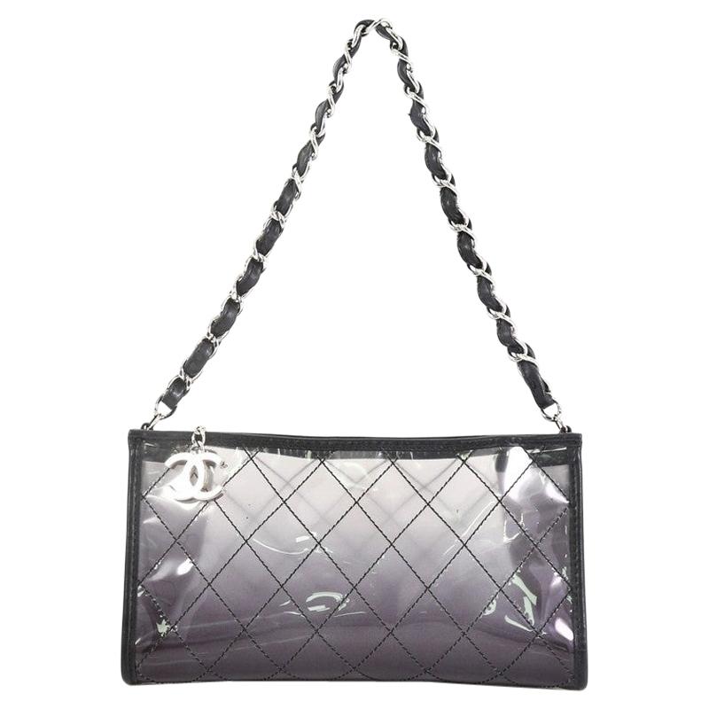 Chanel Naked Chain Pochette Quilted PVC