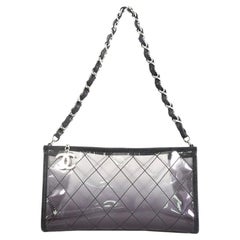 Chanel Naked Chain Pochette Quilted PVC